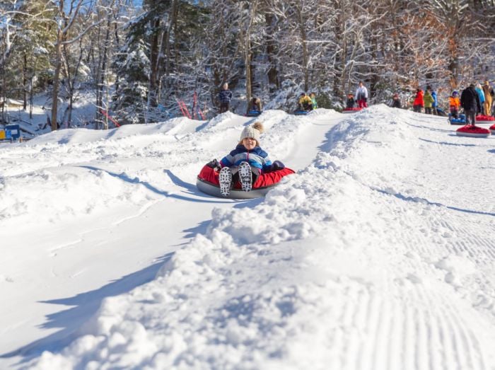 Blue Hills Ski Area Snow Tubing Near Boston